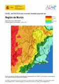 El nivel de riesgo forestal previsto para hoy lunes, 31 de julio, es muy alto en el Noroeste y la Cuenca de Mula