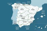 La reserva hídrica española se encuentra al 42,2 por ciento de su capacidad