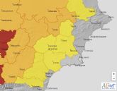 Meteorologa mantiene avisos naranja y amarillo por fenmenos meteorolgicos adversos en diversas zonas de la Regin para hoy y manana