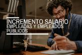 Incremento del 0,5% en las retribuciones del personal al servicio del sector pblico