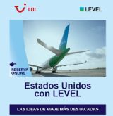 TUI y LEVEL se unen para promocionar Estados Unidos