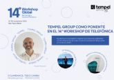 Tempel Group: innovacin sostenible en el 14o Workshop Global de Energa y Cambio Climtico de Telefnica