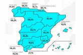 La reserva hídrica española se encuentra al 43,6% de su capacidad