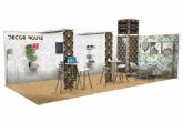 Con un stand modular de Olika Stands, son posibles los cambios en la configuracin del stand a un da de empezar la feria