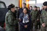 Robles visita la Brigada Guadarrama XII y agradece su contribucin al prestigio de Espana