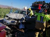 Cinco heridos en un accidente de trfico en Lorca