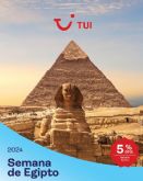 TUI comienza el ano con la 'Semana de Egipto' y aplica un 5% de descuento en toda la programacin al pas