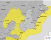 Meteorologa informa de fenmenos adversos de nivel amarillo por vientos y fenmenos costeros a partir del da 17 de enero en la Regin de Murcia