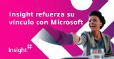 Insight firma un nuevo acuerdo estratgico global con Microsoft para acelerar su crecimiento en la nube