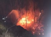 Incendio en la zona de Arroyo Hurtado, Cehegn