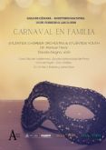 La Atlntida Chamber Orchestra, dirigida por Manuel Tvar, ofrecer el concierto 'Carnaval en Familia' el da 25 de febrero en el Auditorio Nacional de Madrid