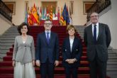 Félix Bolaños celebra el bicentenario del Consejo de Ministros junto a exministras y exministros de la Presidencia