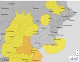 Meteorologa actualiza aviso de fenmenos adversos nivel amarillo por vientos y fenmenos costeros en la Regin de Murcia