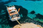 Crucero calas de Ibiza con paddle, snorkel, comida y bebidas, con Float Your Boat