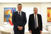 Snchez traslada a Gentiloni la resiliencia y fortaleza de la economa espanola en un contexto de incertidumbre