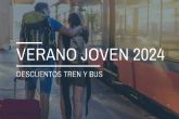 Programa Verano Joven 2024: descuentos en billetes de bus y tren