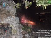 Extinguen conato de incendio forestal en Sierra del Asiento, Abanilla