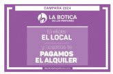 La Botica de los Perfumes, la franquicia que paga el alquiler del local