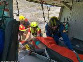 Rescatan a una senderista en Cartagena