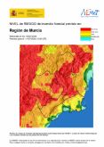 El nivel de riesgo de incendio forestal previsto para hoy jueves es MUY ALTO o EXTREMO en casi toda la Región