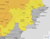 Meteorologa informa de que el viernes habr aviso amarillo por altas temperaturas en toda la Regin, excepto el Campo de Cartagena y Mazarrn