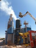 Incendio en un silo de virutas de madera de una fbrica de Yecla