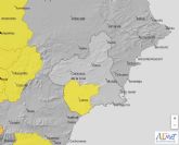 La Agencia Estatal de Meteorología informa de avisos por fenómenos adversos de nivel AMARILLO en el Valle del Guadalentín, Lorca y Águilas