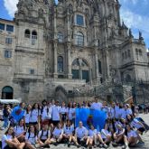 Los jóvenes de Mula completan el Camino de Santiago