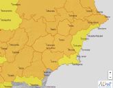 Avisos de nivel naranja por temperaturas máximas de 40º para el miércoles