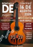 El concejal de festejos presenta los 'IV Veranos de Plaza' y las actuaciones de la Rondalla de Mazarrn