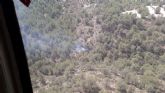 Conato de incendio forestal en la Sierra del Carche