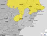 Meteorologa ha emitido aviso de nivel amarillo por lluvia (15 litros por metro cuadrado en una hora) y tormentas hoy en el Noroeste