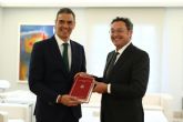 El presidente del Gobierno recibe del fiscal general del Estado la Memoria Anual de la Fiscala