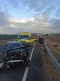 Seis personas heridas en un accidente de trfico ocurrido en la N-344, Jumilla