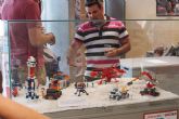 Exposición del juego de construcción TENTE en el centro comercial Valdebernardo