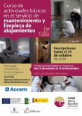 ADEL convoca un curso de formacin como personal de mantenimiento y limpieza de alojamientos