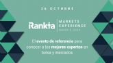 Llega la VI edicin de la Rankia Markets: Pablo Gil, Alejandro Estebaranz, Ivan Scherman y muchos ms