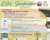 ADEL presenta las tres rutas senderistas señalizadas en el territorio de la candidatura a Patrimonio Mundial