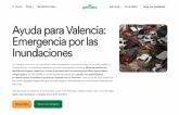 España se vuelca con los damnificados por la Dana a través del crowdfunding: así podrán entregar ayuda inmediata