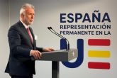 Torres mantiene una ronda de reuniones para impulsar las ayudas de la UE por la DANA y para abordar el fenmeno migratorio de los menores no acompaados