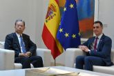 El presidente del Gobierno recibe al presidente del Comité Permanente de la Asamblea Popular Nacional de China, Zhao Leji