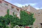 Un castillo con juglar incluido en plena naturaleza