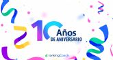 Celebrando 10 años de innovación: rankingCoach lidera el marketing digital para PYMES con IA avanzada