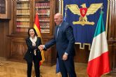 Robles mantiene un encuentro con su homólogo italiano en el que destacan la importancia de la misión UNIFIL y el apoyo a Ucrania