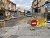 Comienzan las obras de renovación de la red de agua potable y pavimentado en la calle Ramblica, desde las vías del Carmen a Bolnuevo