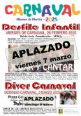 Comunicado oficial  Aplazamiento de eventos del carnaval infantil en Alhama de Murcia