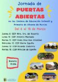 Jornadas de puertas abiertas en los centros educativos de Alhama