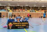 El equipo Infantil del IES Juan de la Cierva, medalla de bronce en la Final Regional de Bdminton; y el Alevn del CEIBAS Guadalentn, semifinalista