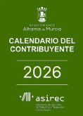 Calendario del contribuyente de Alhama de Murcia 2026 Calendario del contribuyente de Alhama de Murcia 2026
