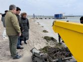 El alcalde agradece las labores de retirada de biomasa del Mar Menor y exige al Estado que actúe en la rambla del Albujón El alcalde agradece las labores de retirada de biomasa del Mar Menor y exige al Estado que actúe en la rambla del Albujón